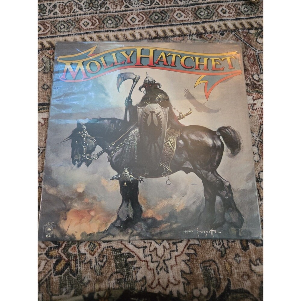 self-titled debut vinyl LP Molly Hatchet 1978 Frazetta Cover Death Dealer Epic